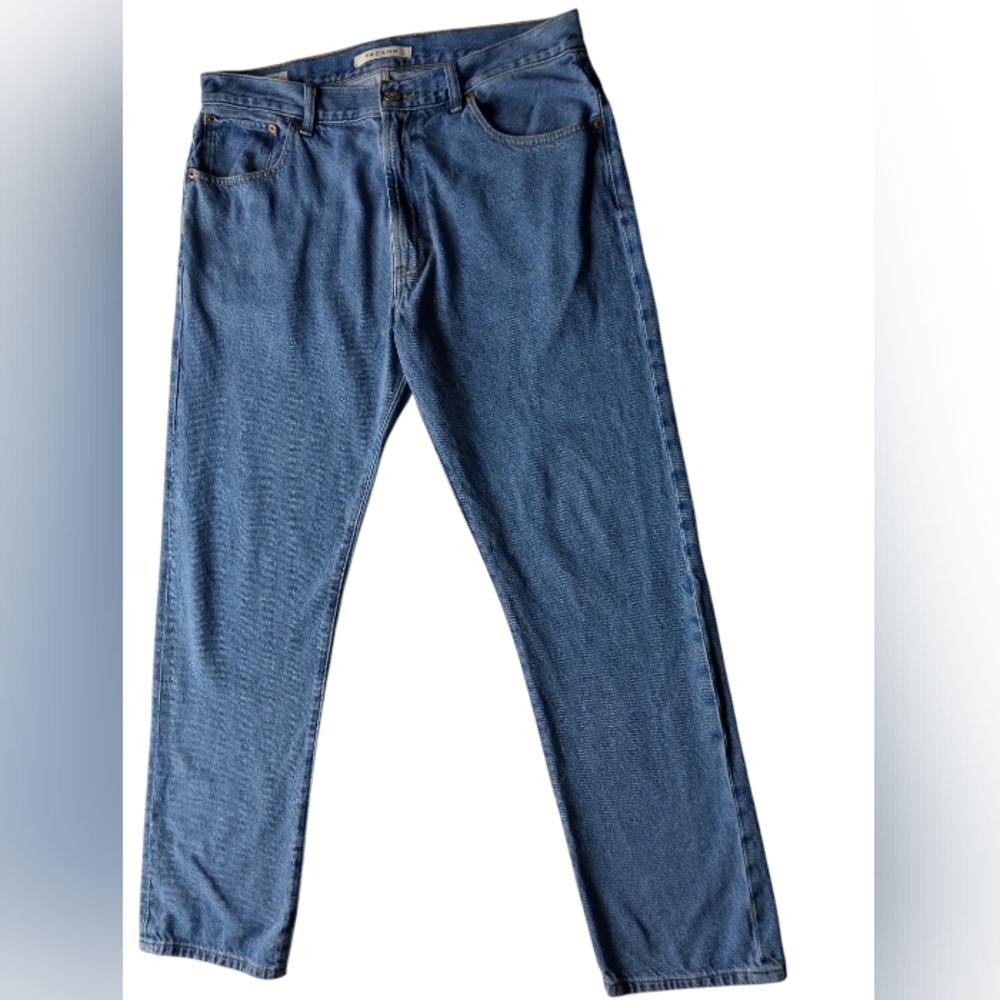 Pacsun Men’s Baggy Fit Jeans Light Wash Straight Leg 100% Cotton Size 34x32 - Picture 2 of 15
